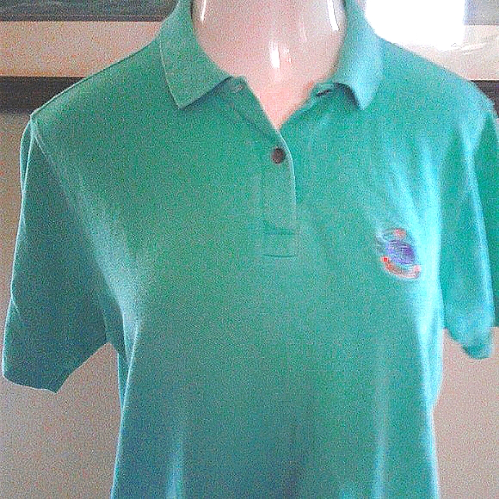 🏇 Burberry RARE Unisex Polo/Golf Shirt with Embroidered Archive Crest 🏇